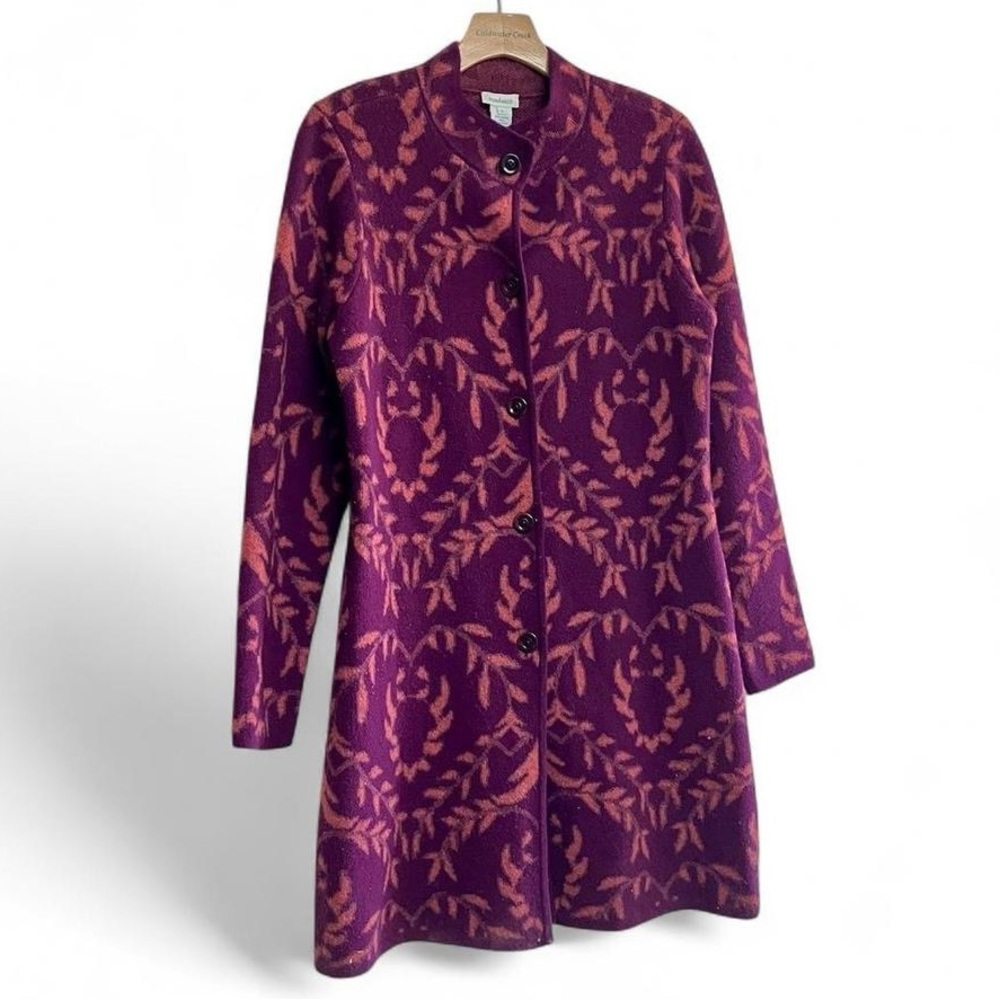 Sundance merino wool blend button front cardigan